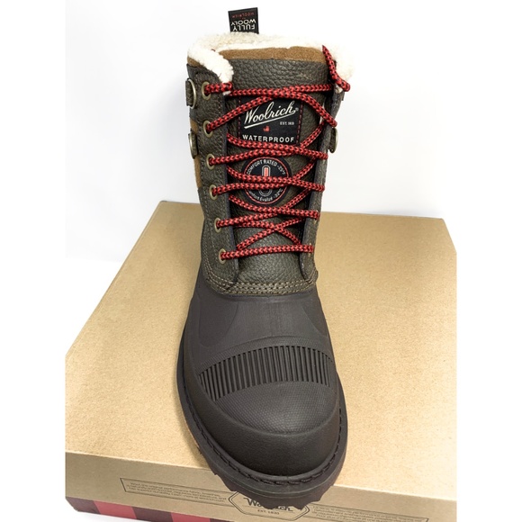 Woolrich Men's Fully Wooly Lace-up Outdoor Boots - Picture 6 of 8
